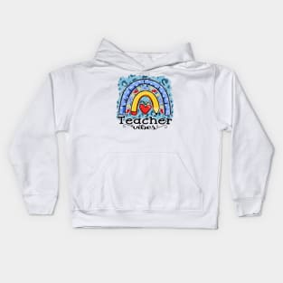 Teacher Vibes Kids Hoodie